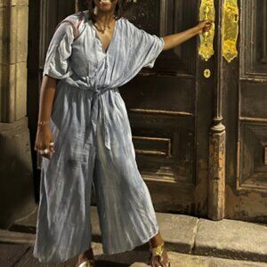 Dress Forum Wide-Leg Jumpsuit - Size L